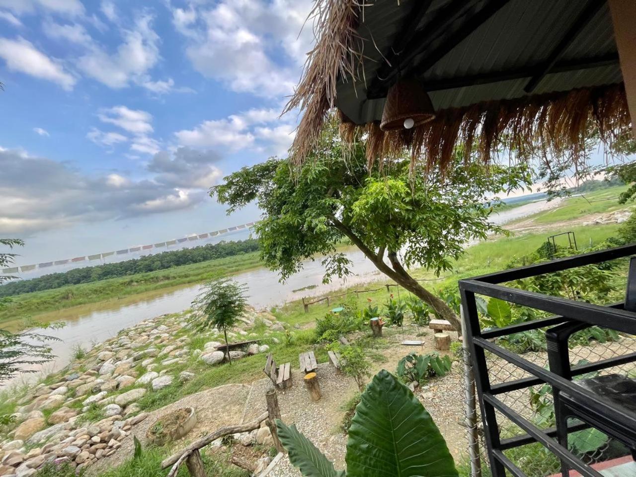 Bamby Chilling House - Feel The Nature Sauraha Bagian luar foto